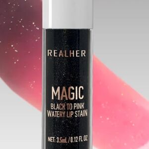 REALHER Magic Black to Pink Watery Lip Stain